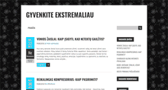 Desktop Screenshot of ekstremalas.lt