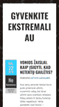 Mobile Screenshot of ekstremalas.lt